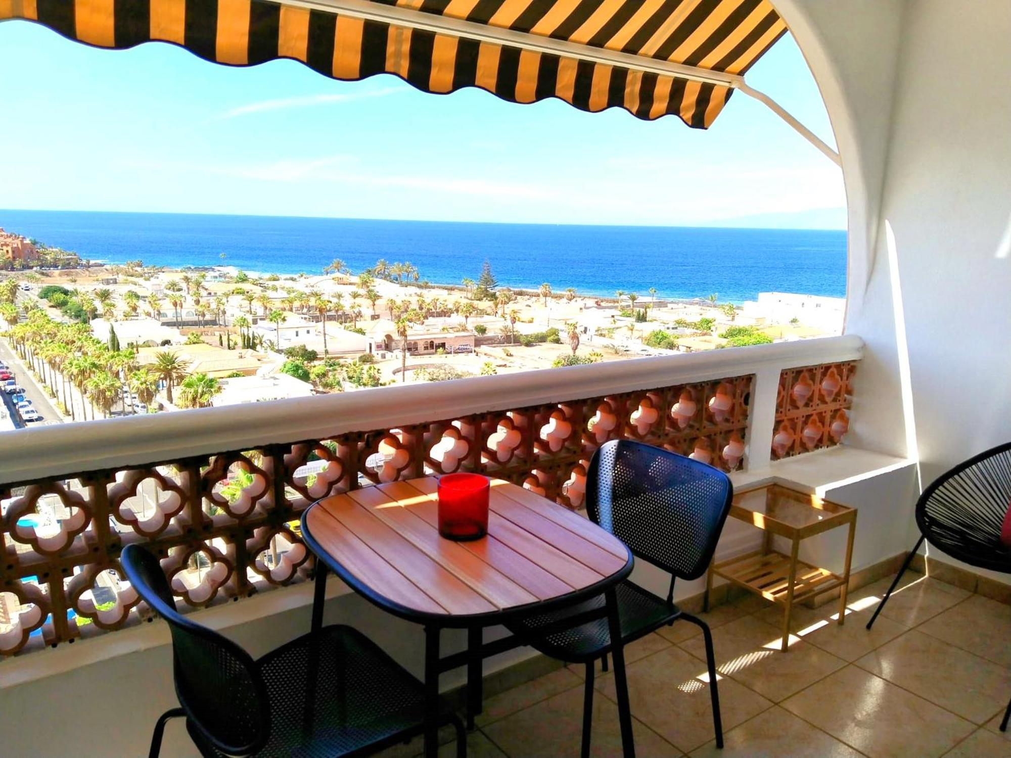 Palm-Mar Appartement Celeste 250M De L'Ocean Vue Mer Panoramique Εξωτερικό φωτογραφία