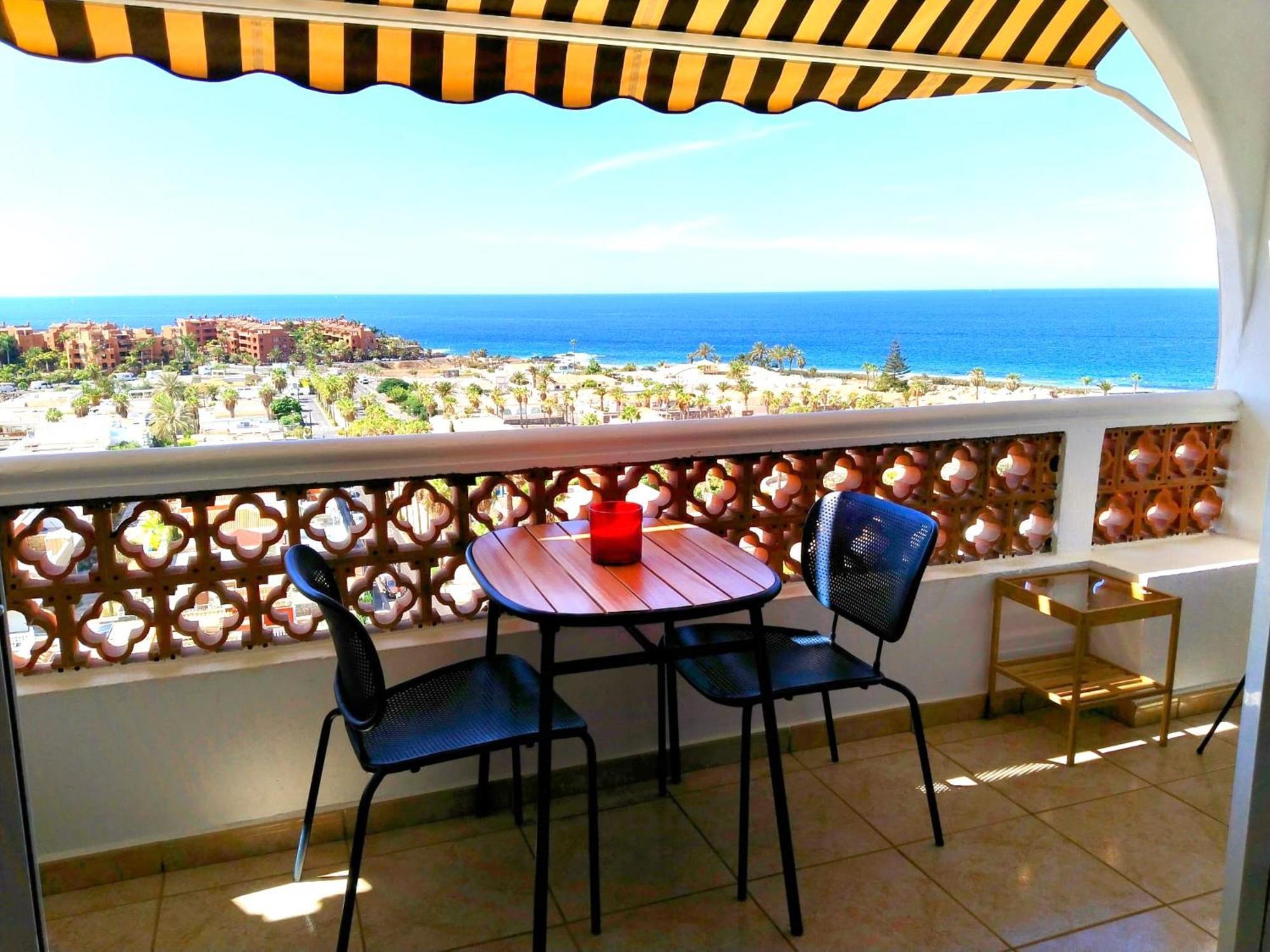 Palm-Mar Appartement Celeste 250M De L'Ocean Vue Mer Panoramique Εξωτερικό φωτογραφία
