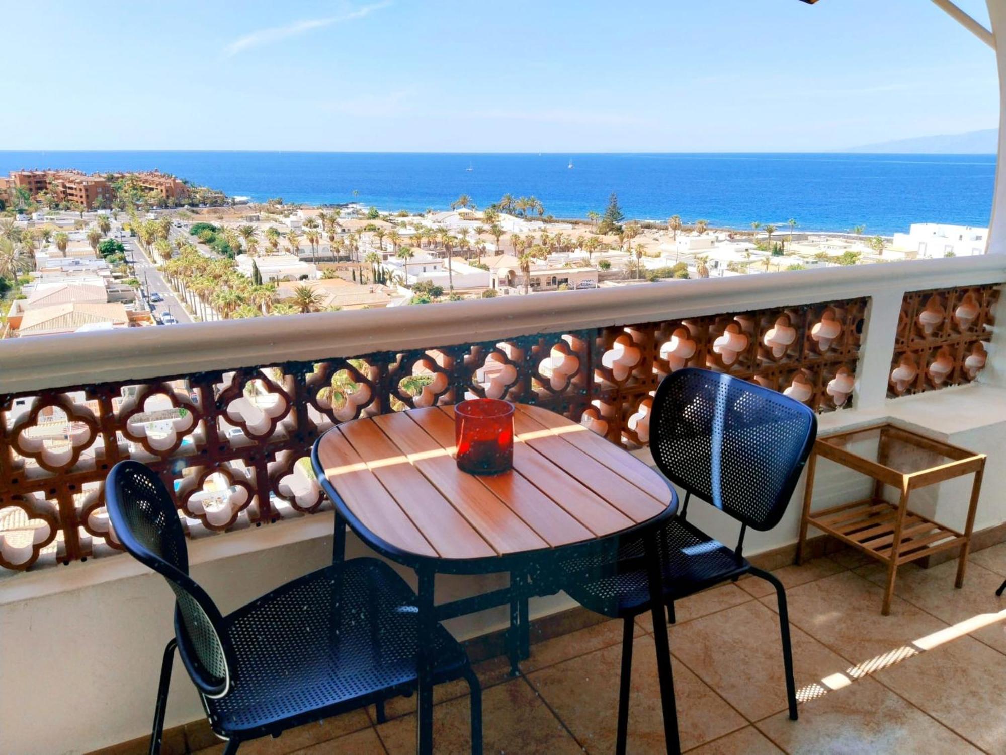 Palm-Mar Appartement Celeste 250M De L'Ocean Vue Mer Panoramique Εξωτερικό φωτογραφία