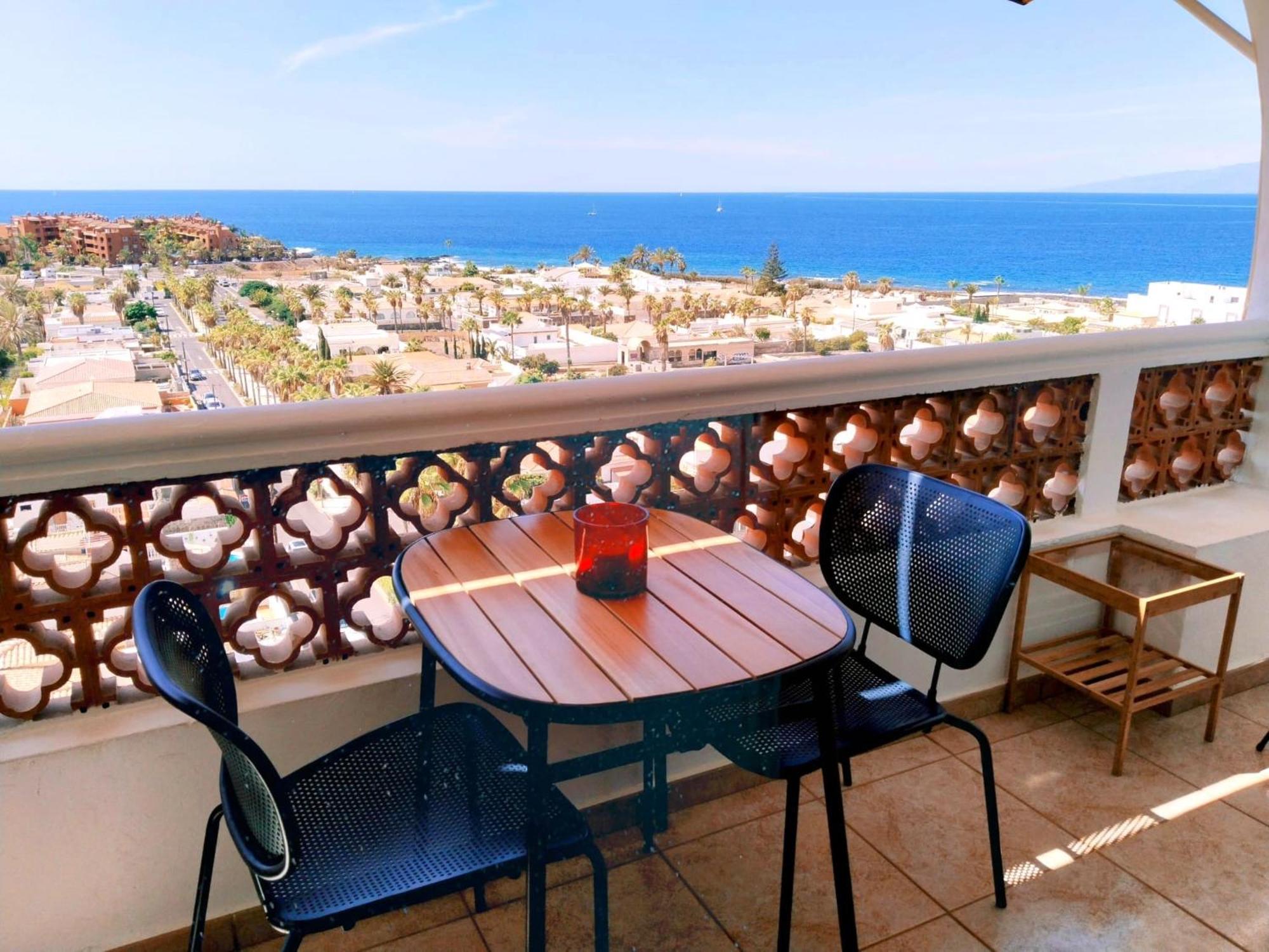Palm-Mar Appartement Celeste 250M De L'Ocean Vue Mer Panoramique Εξωτερικό φωτογραφία